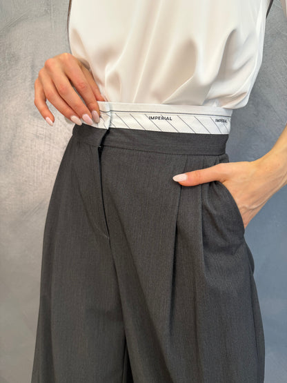 Pantalone Grigio Scuro Imperial