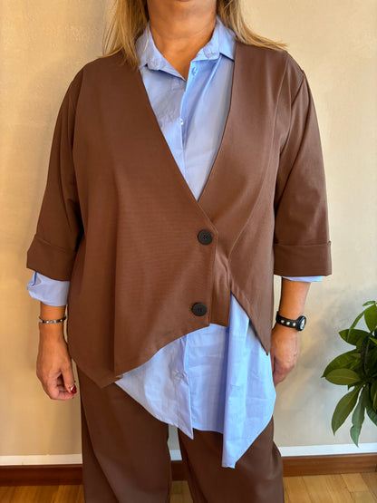 Giacca Sun Beatrix Marrone