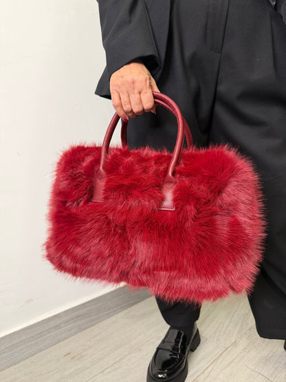 Borsa bauletto Bordeaux