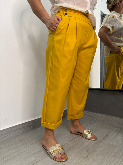 Pantalone Sun Fabiana Senape