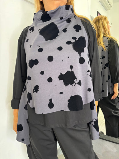 Gilet Wendy Murales Grigio