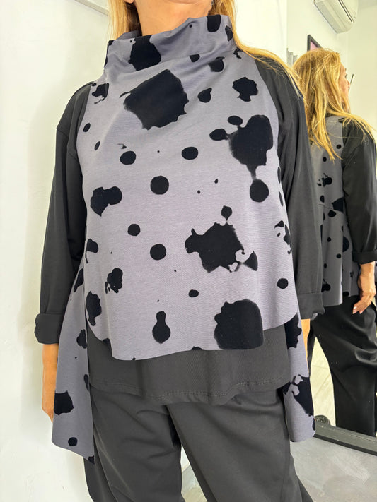 Gilet Wendy Murales Grigio