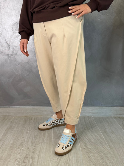 Pantalone Wendy Balloon Beige
