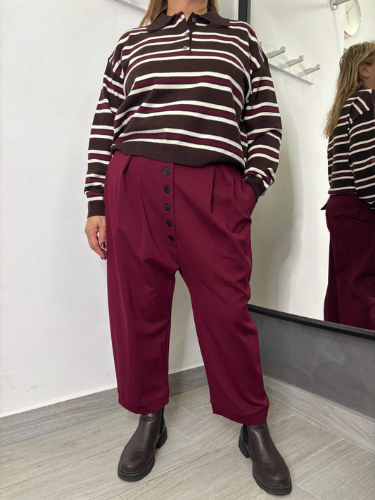 Pantalone Sun Milu’ Bordeaux