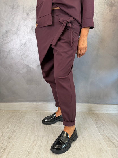 Pantalone Sun Pareo Burgundy