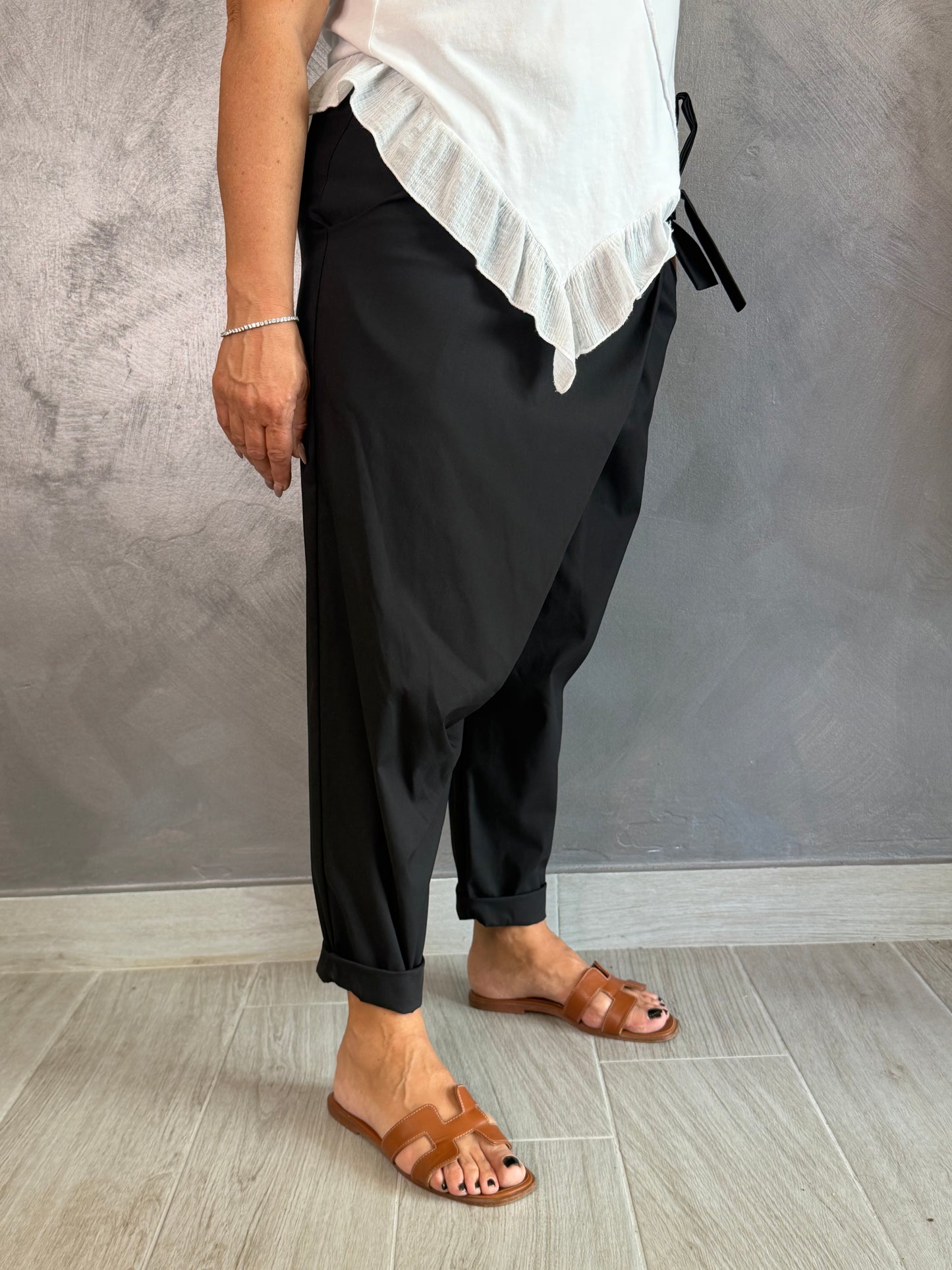 Pantalone Sun Pareo Summer Nero