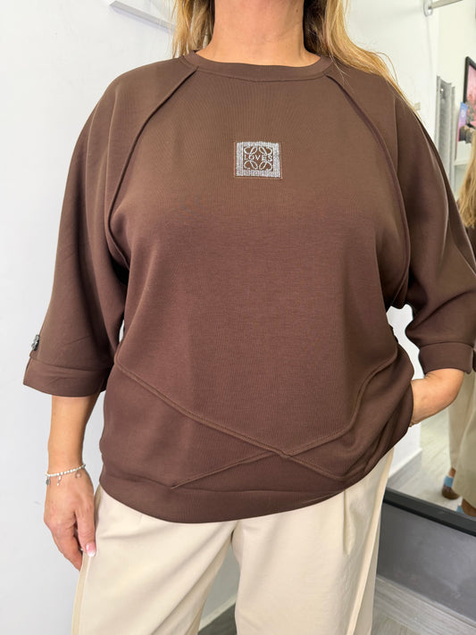 Maglia Nancy Marrone
