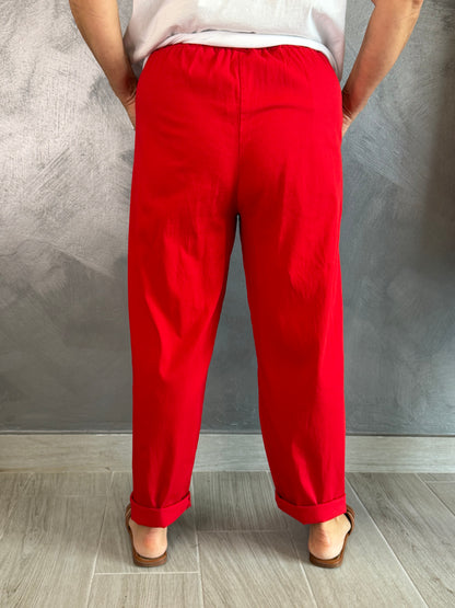 Pantalone 158C Daiana Summer Rosso