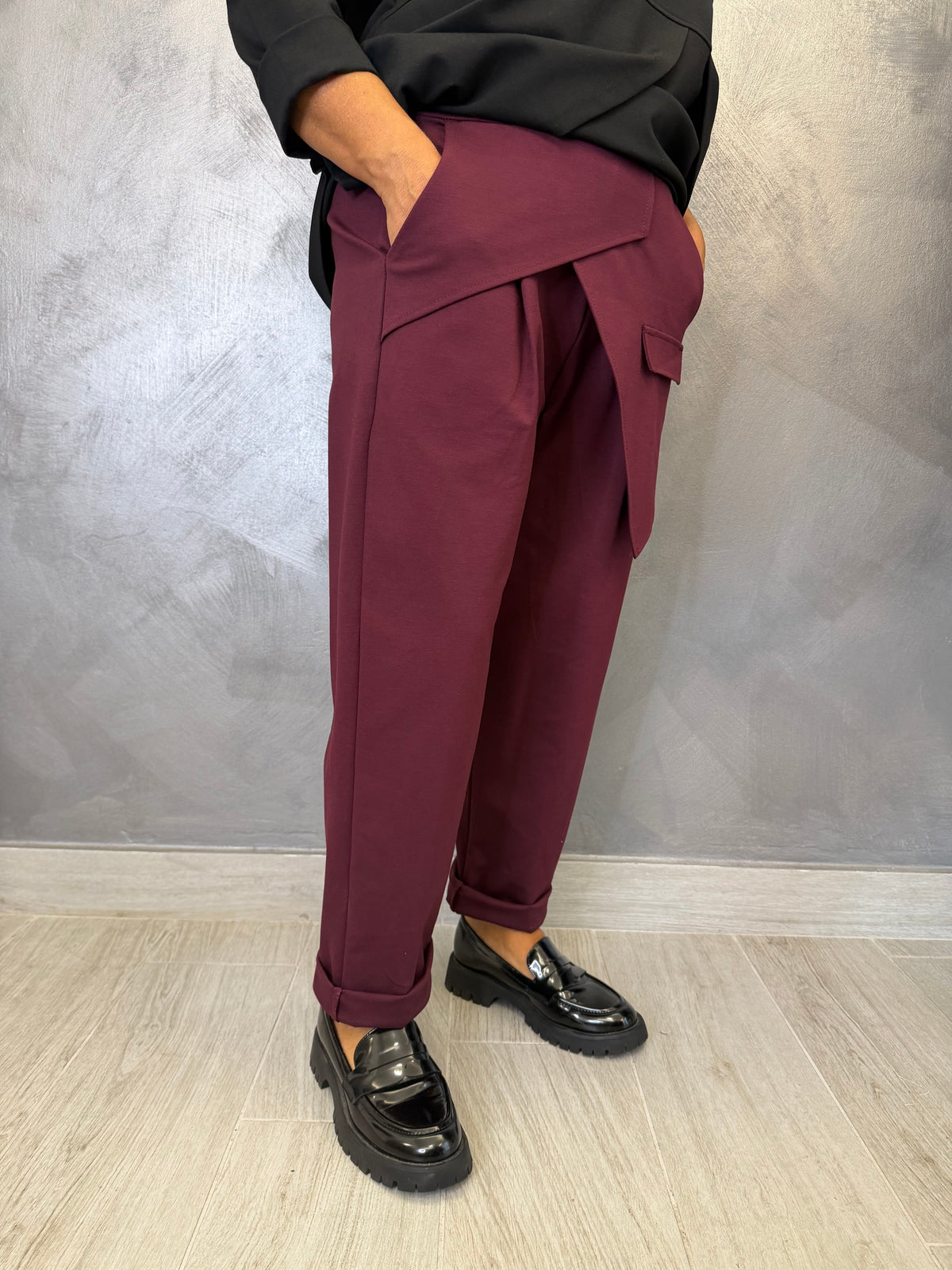 Pantalone 158C Altea Burgundy