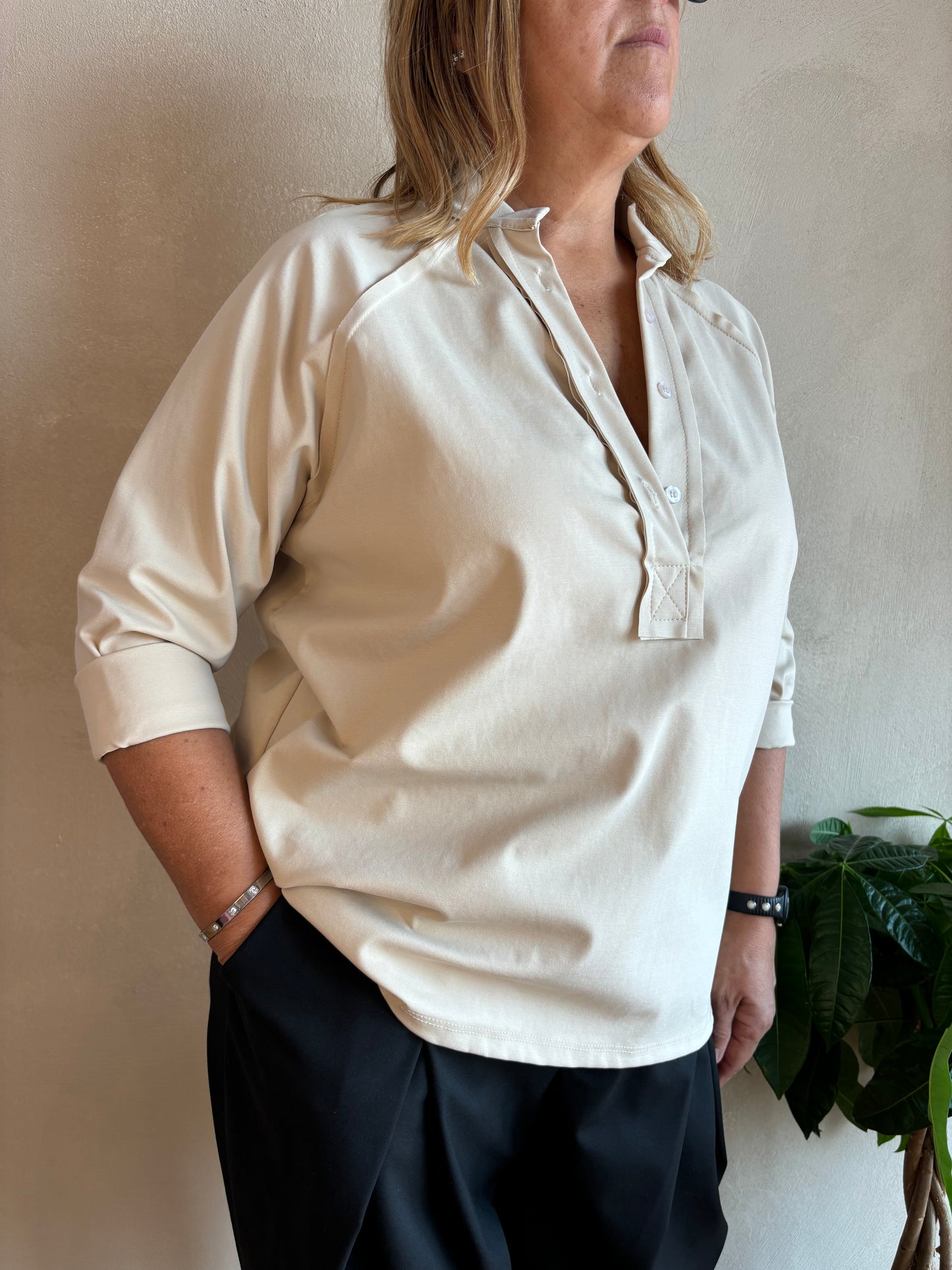 Camicia Wendy Corea Beige