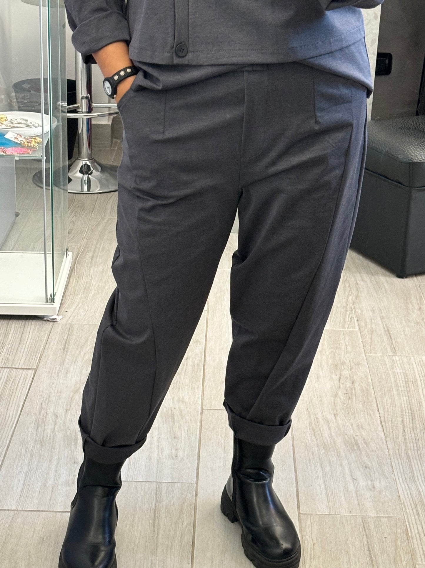 Pantalone Sun Olivia Grigio Fumo