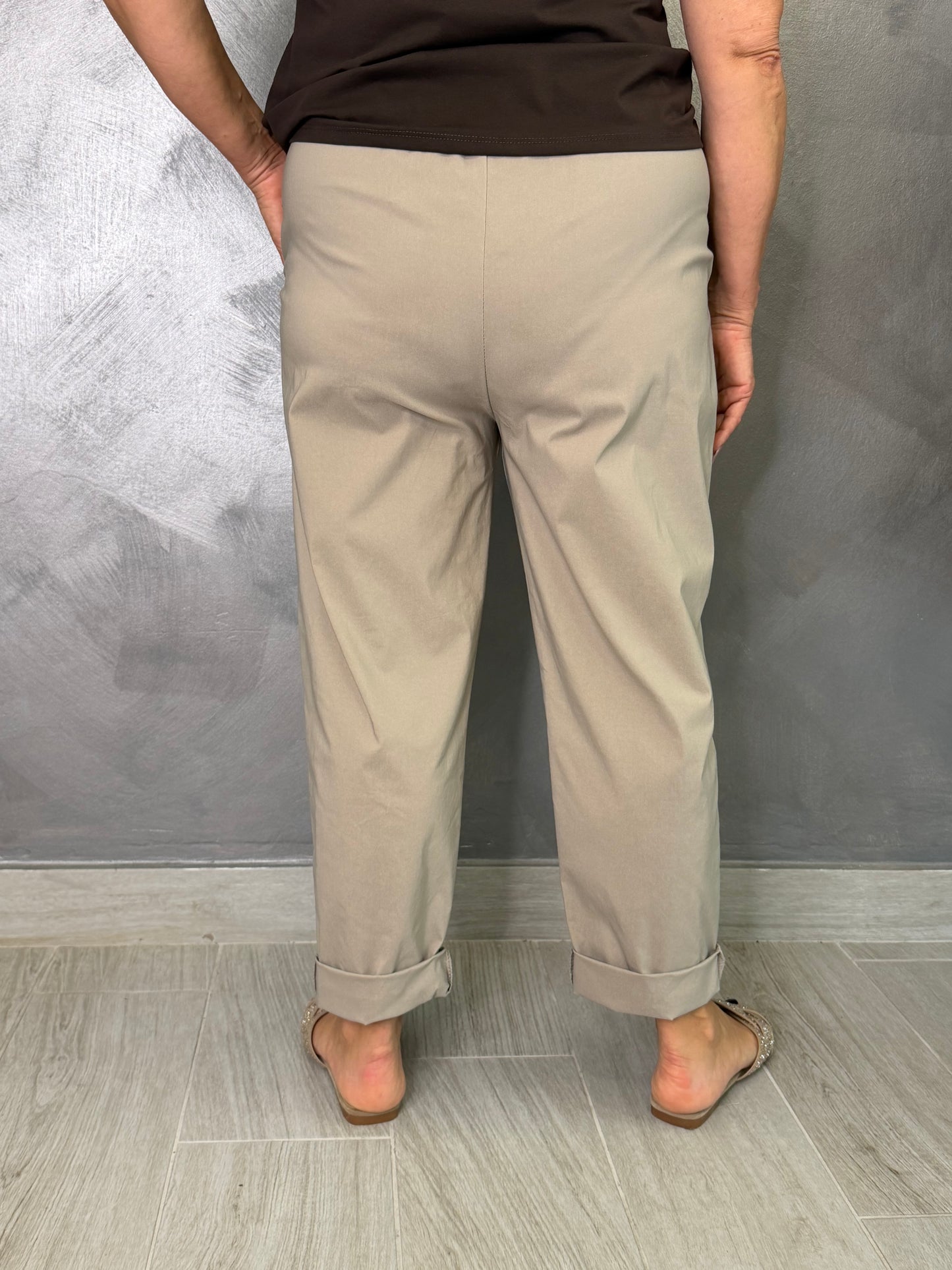 Pantalone 158C Ambra Tortora