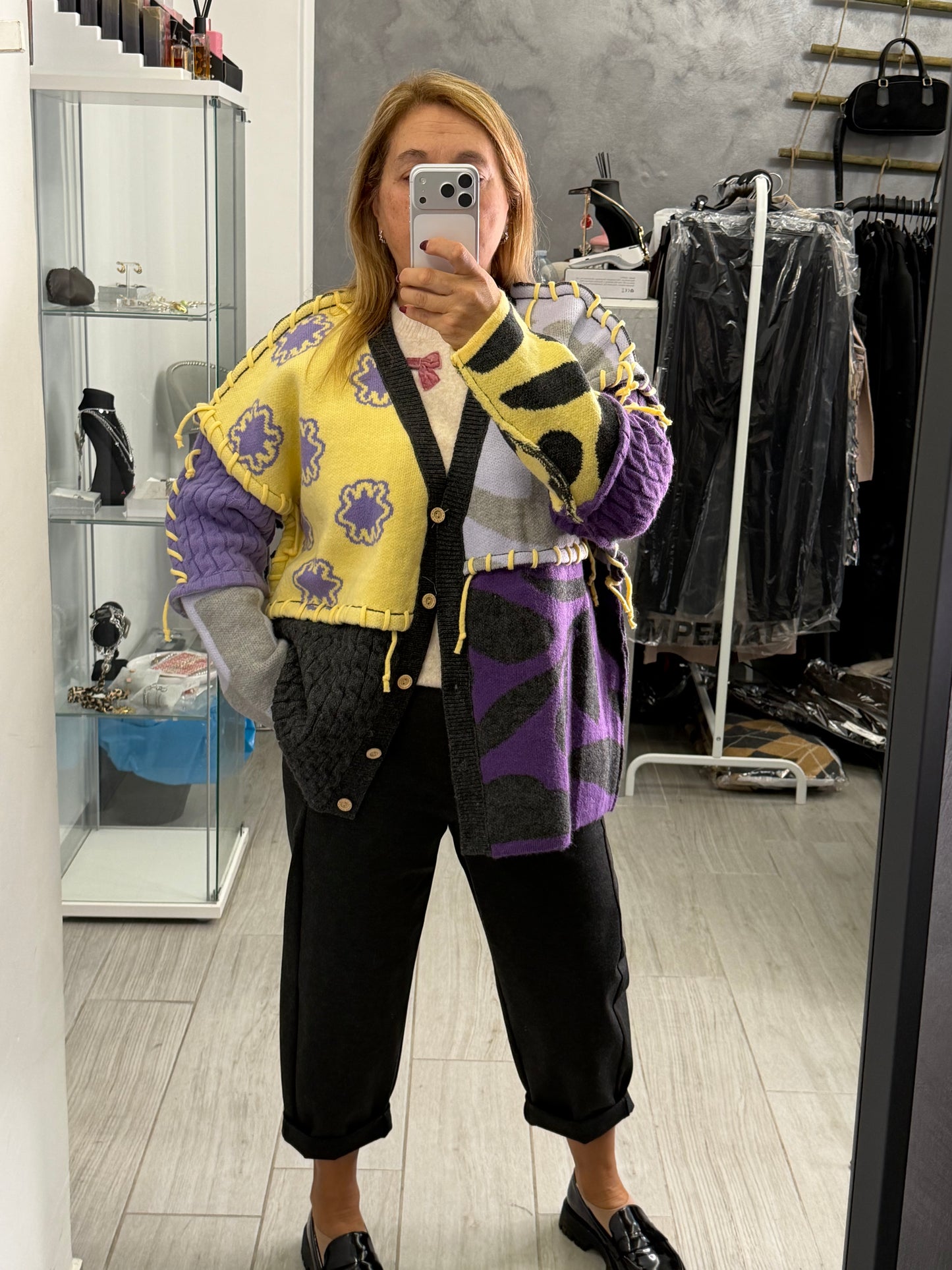 Cardigan Madacascar Grey