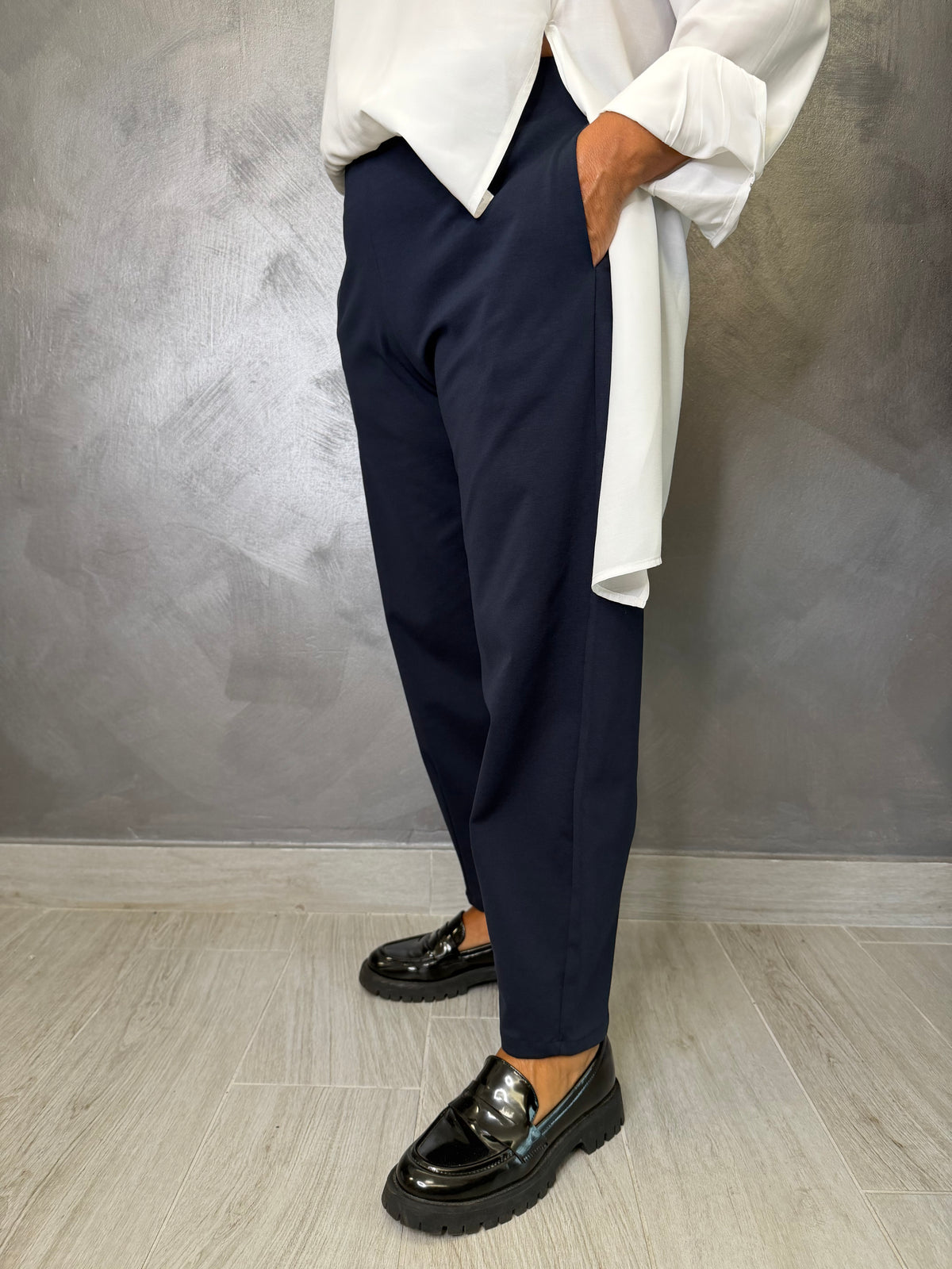 Pantalone Wendy Slim Blu