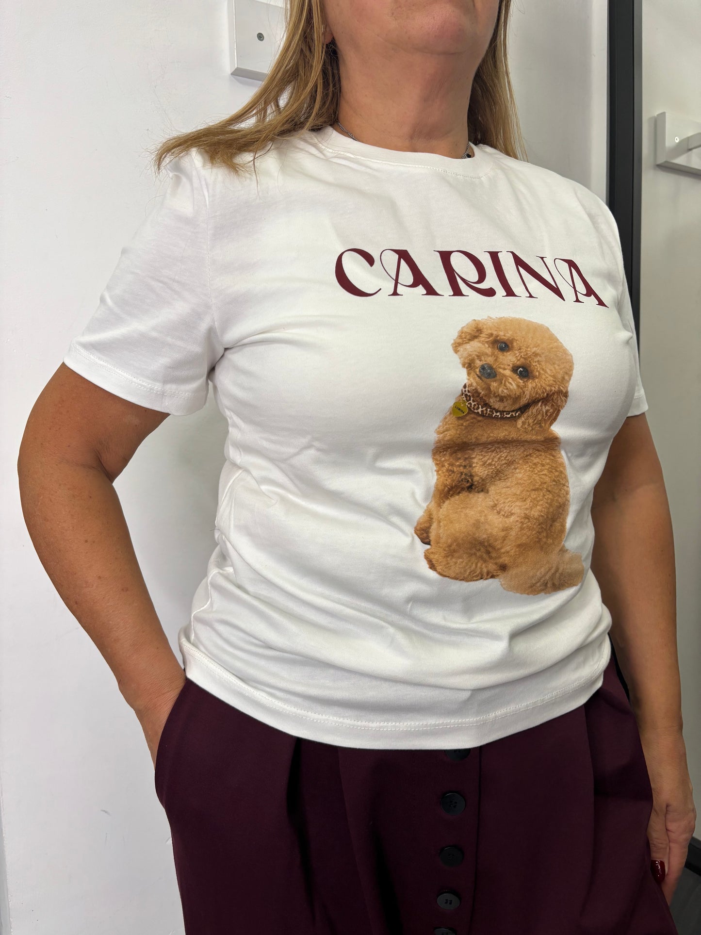 T-Shirt Barboncino Carina Lumina