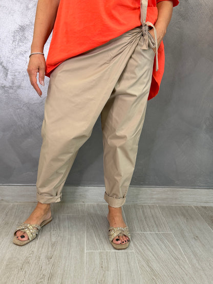 Pantalone Sun Pareo Summer Tortora