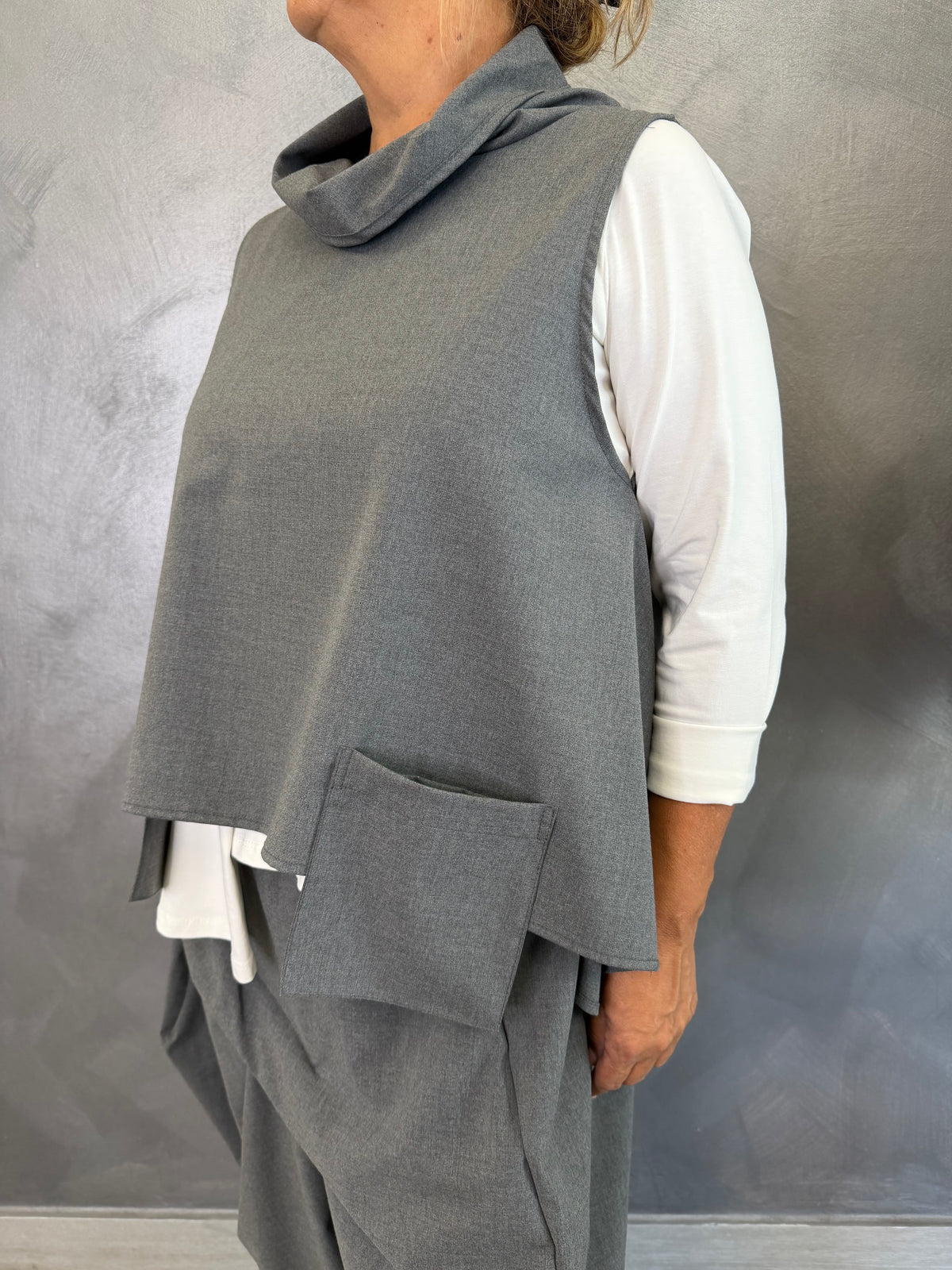 Gilet Wendy Enea Grigio