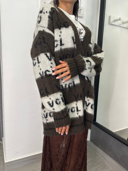 Cardigan VCL Marrone