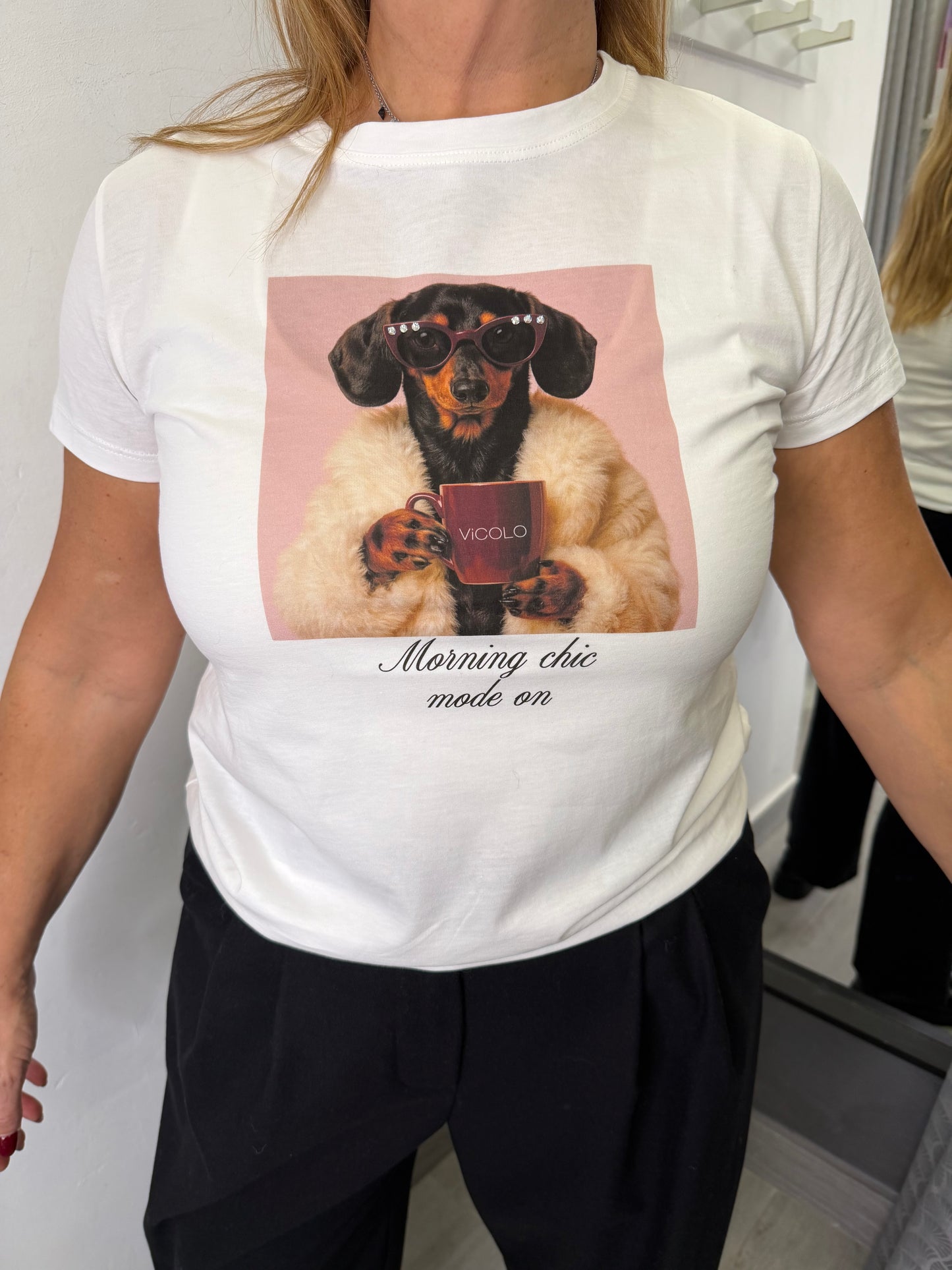 T-shirt Morning chic mode on Vicolo