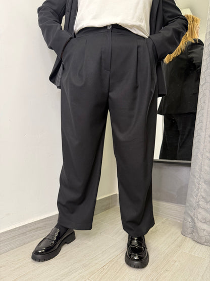 Pantalone Baggy Nero Vicolo