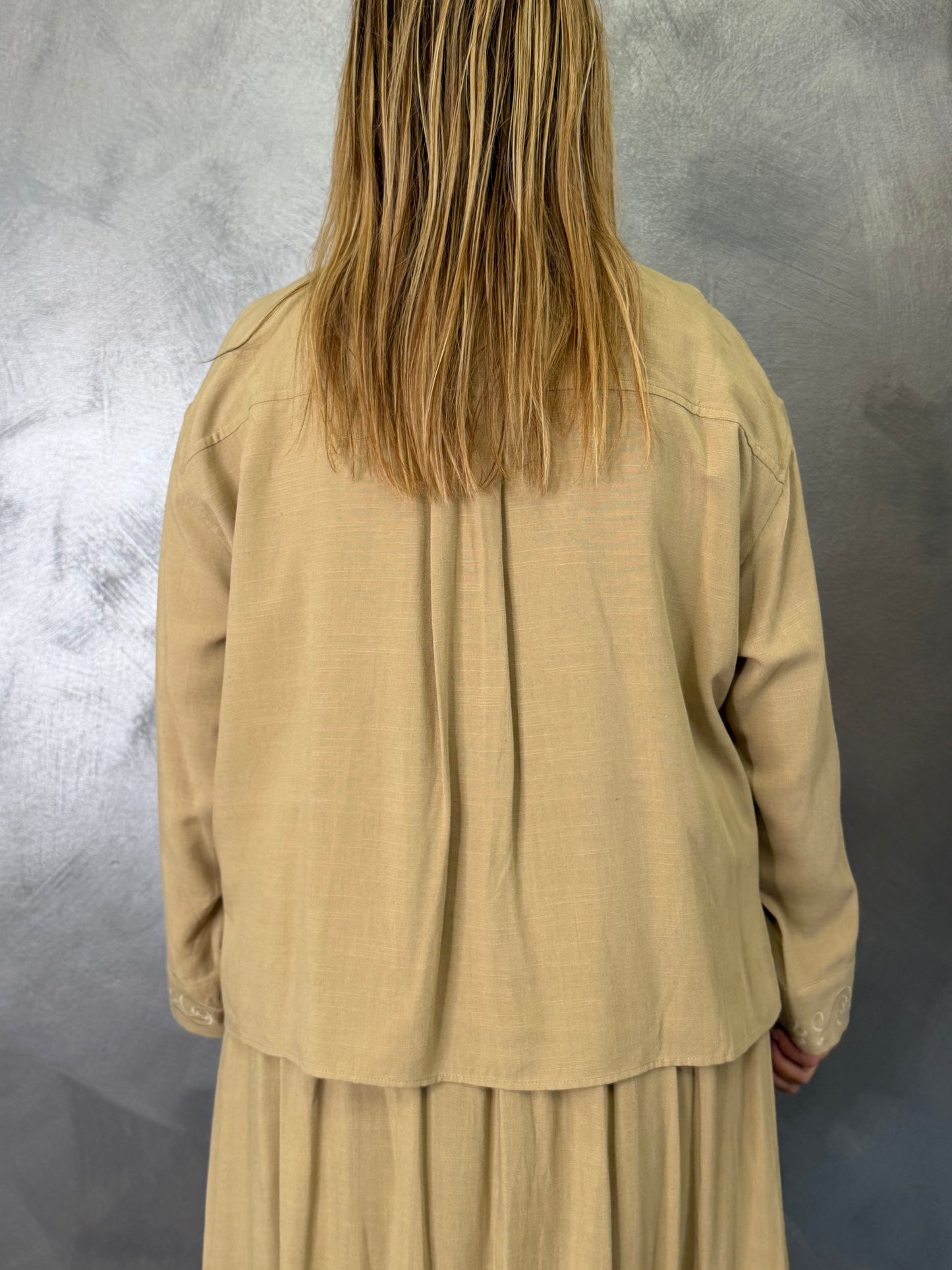 Camicia Emma Beige