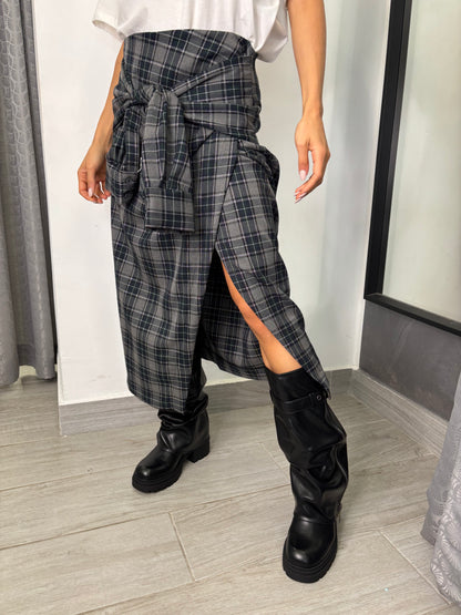 Gonna Tartan Camicia Vicolo