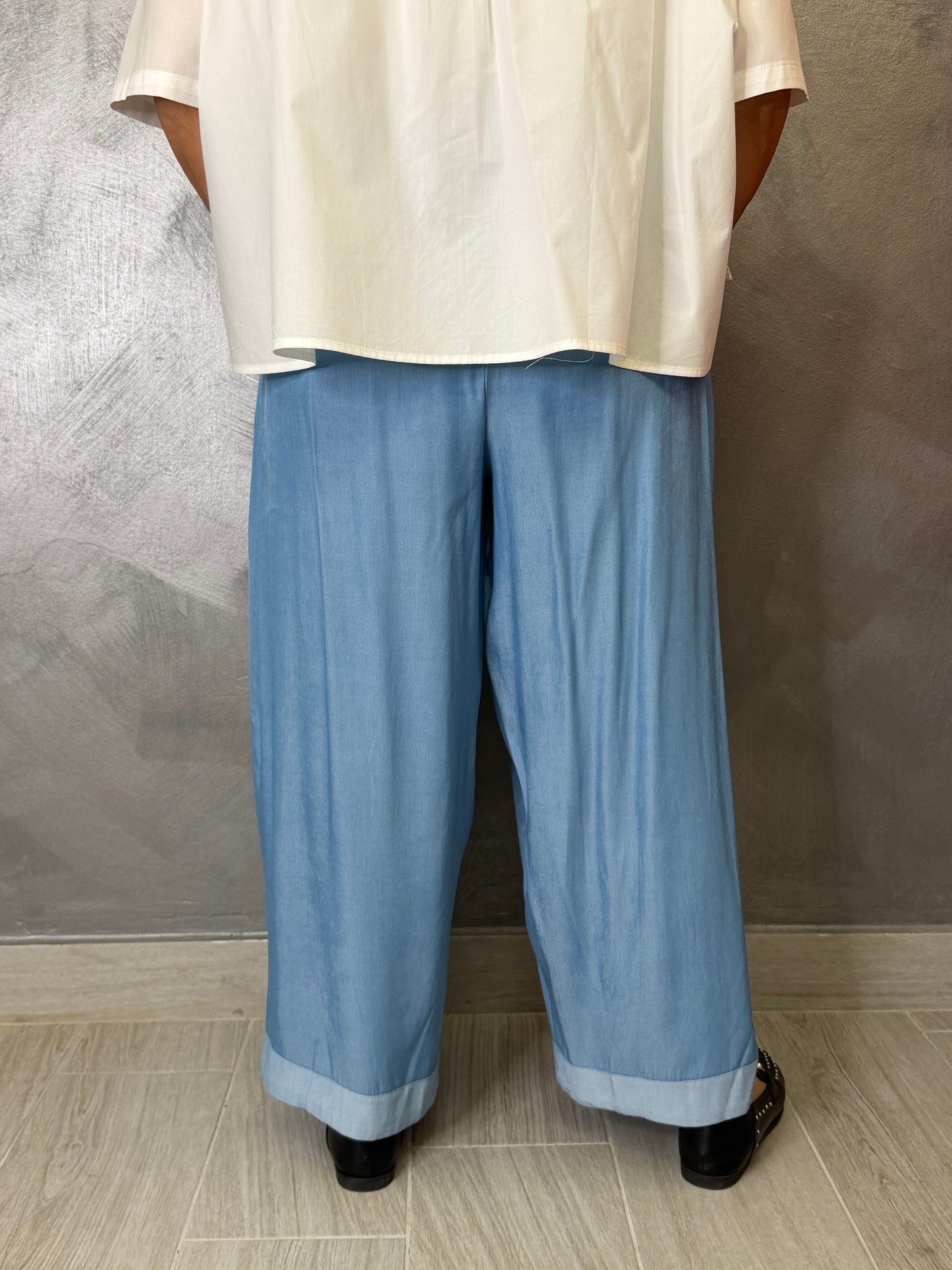 Pantalone Alvira Azzurro