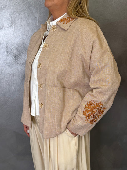 Giacca Alvira Cammello