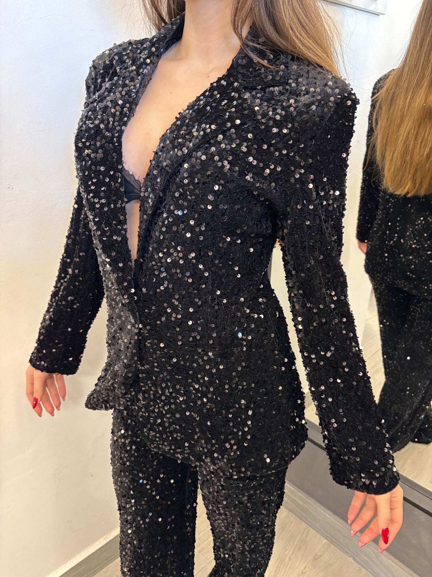 Giacca Sparkling Nera