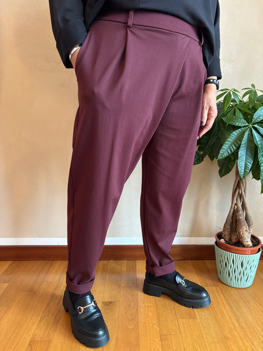 Pantalone Wendy Zoe Bordeaux