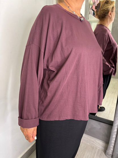 Maglia Giova Bordeaux