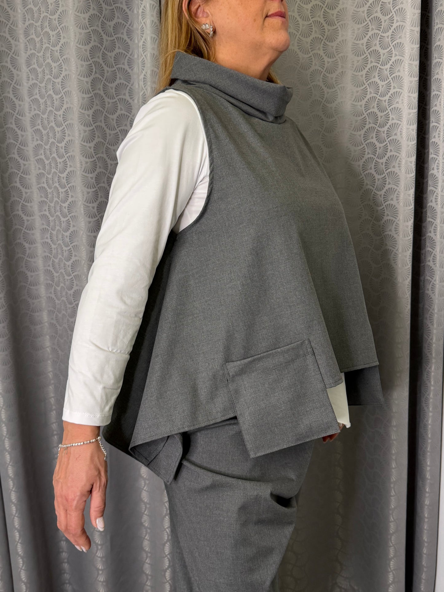 Gilet Wendy Enea Grigio