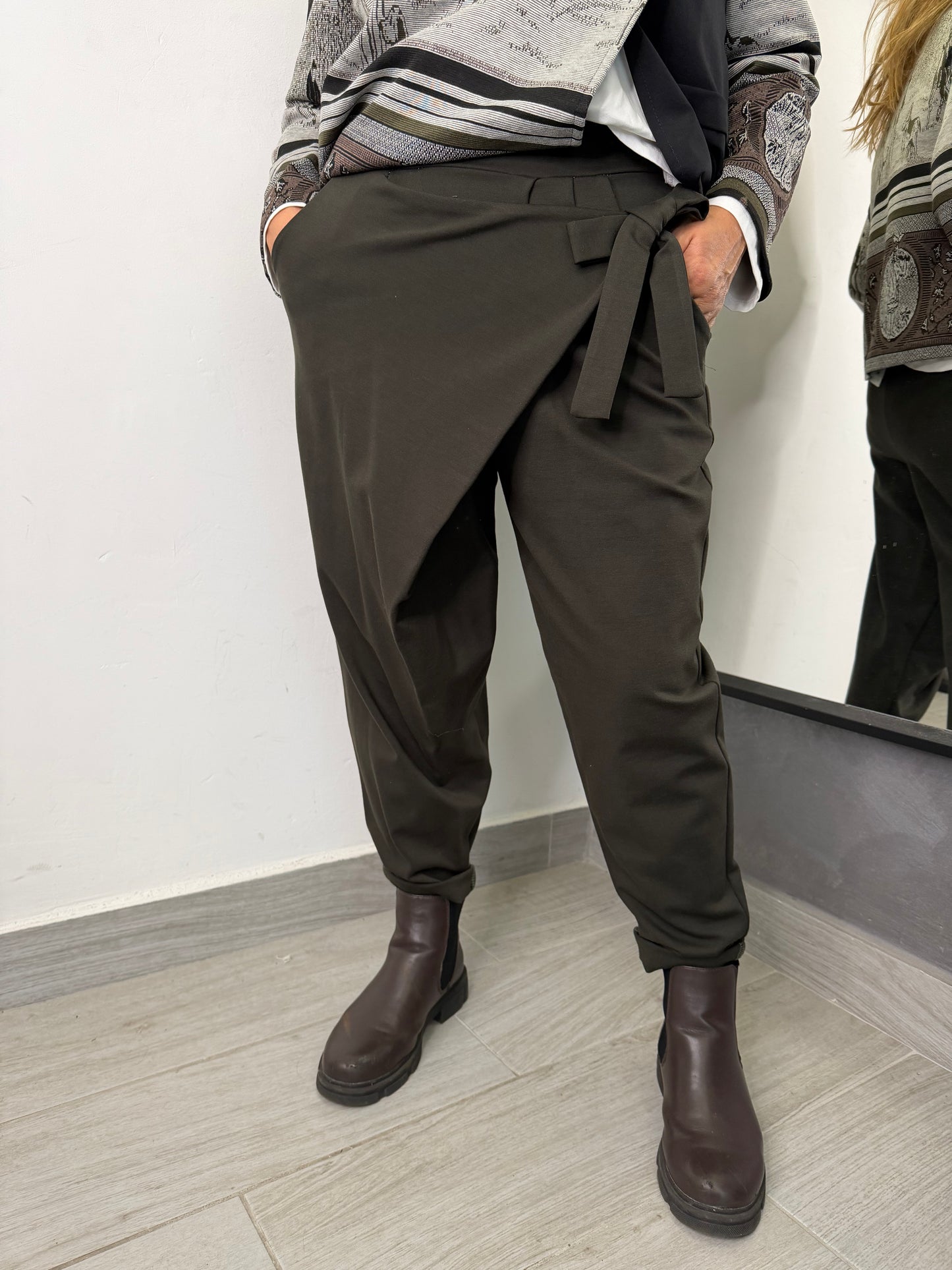 Pantalone Sun Pareo Winter Verde Bottiglia