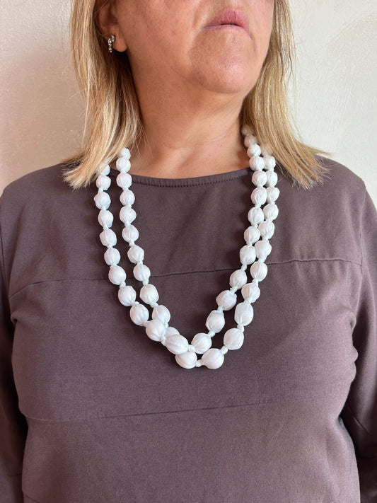Collana Ambra Panna