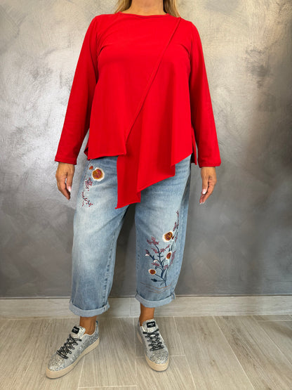 Blusa Wendy Sophie Rossa