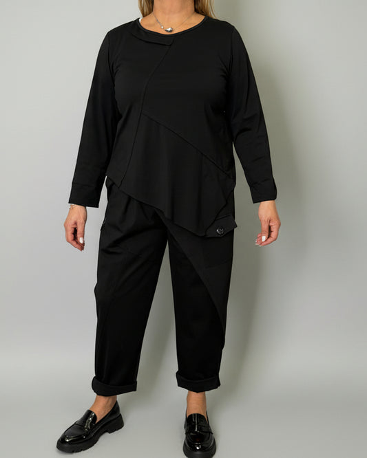 Pantalone 158C Cristel Nero