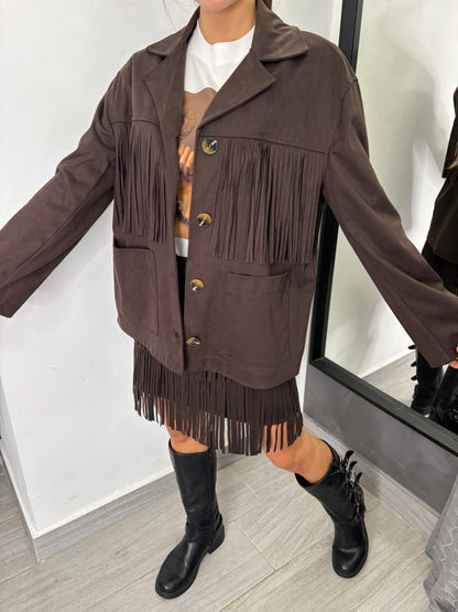 Giacca Texas Marrone