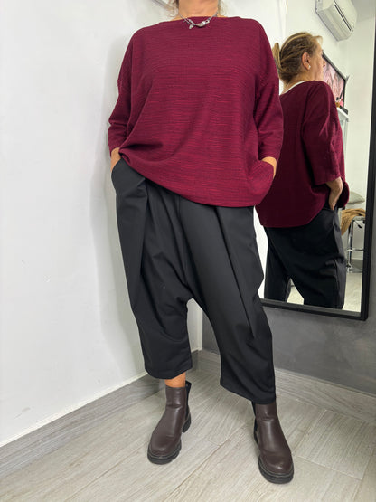 Pantalone Wendy Zaira Nero