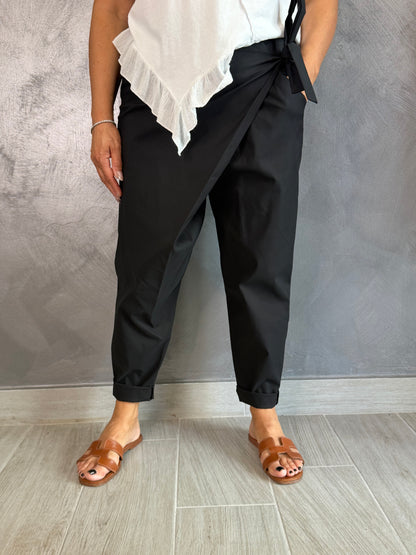 Pantalone Sun Pareo Summer Nero