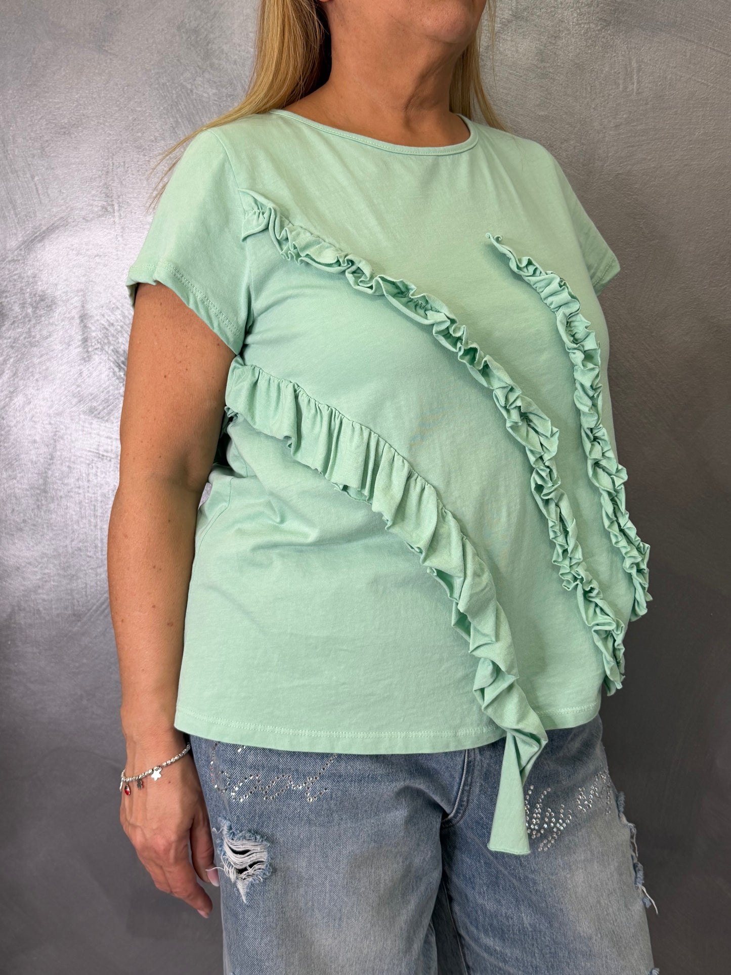 Maglia Wendy Kami Verde Acqua
