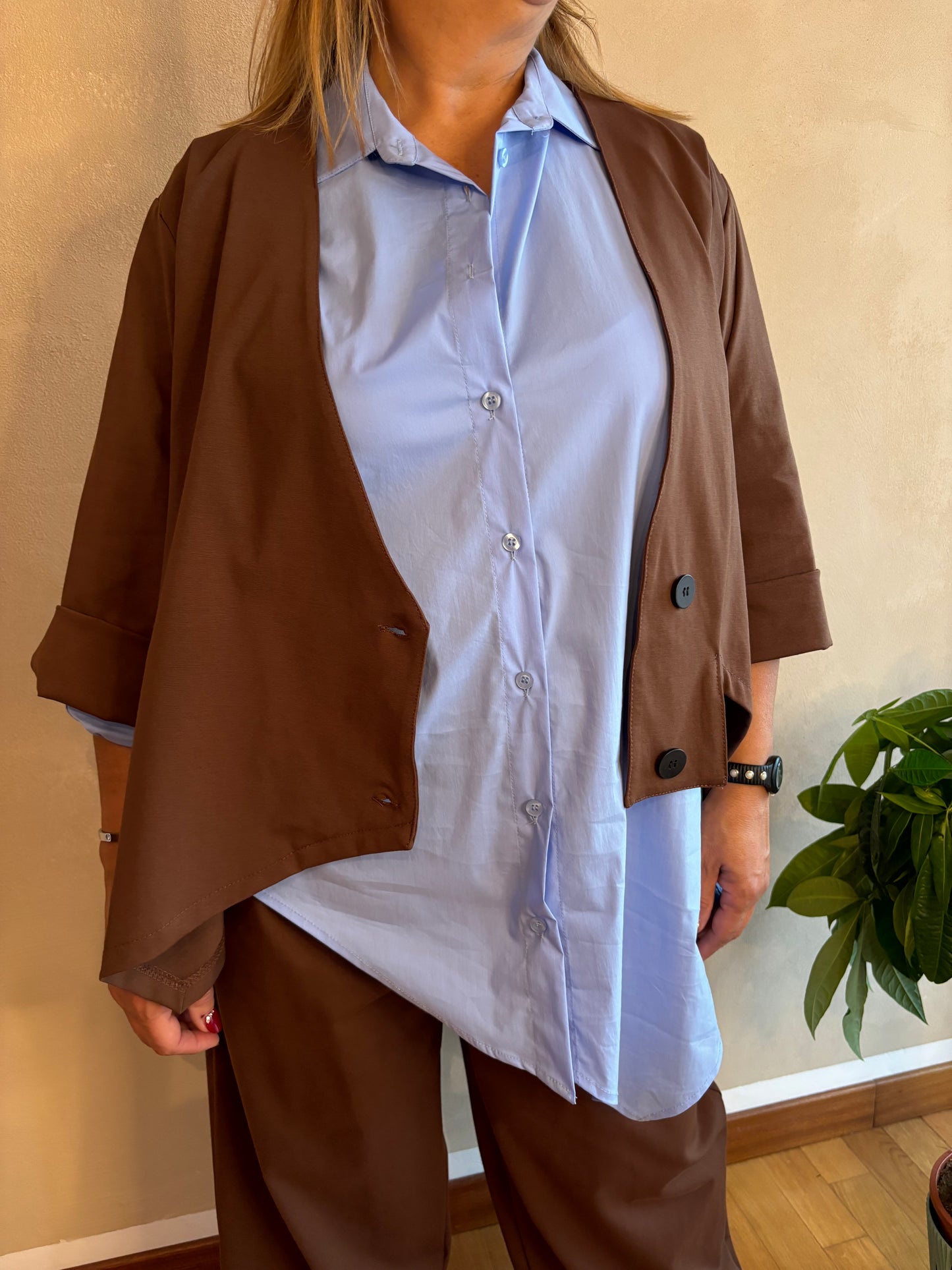 Giacca Sun Beatrix Marrone