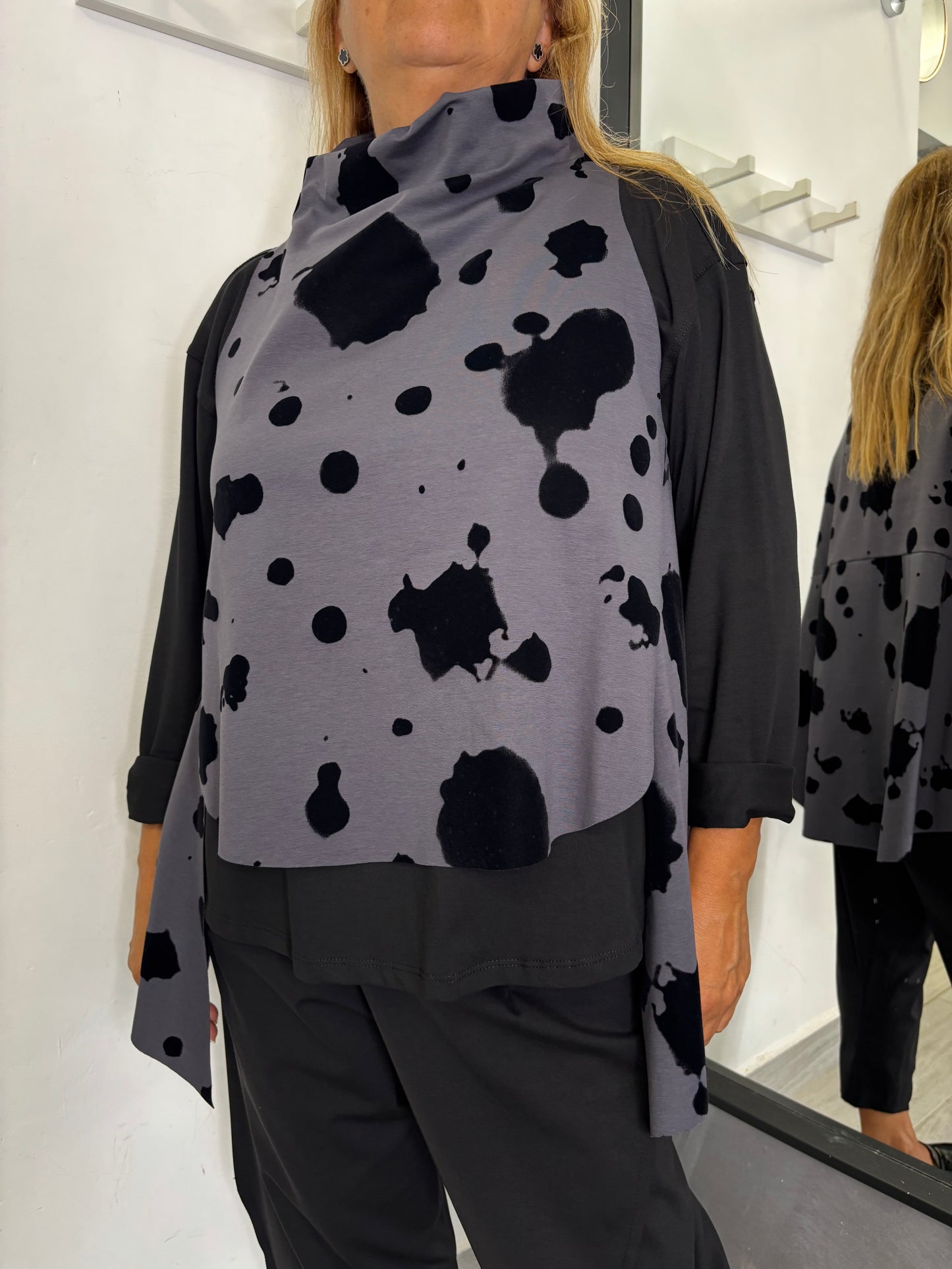Gilet Wendy Murales Grigio