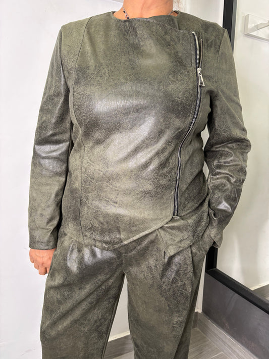 Giacca Sun Dainetto Verde Militare