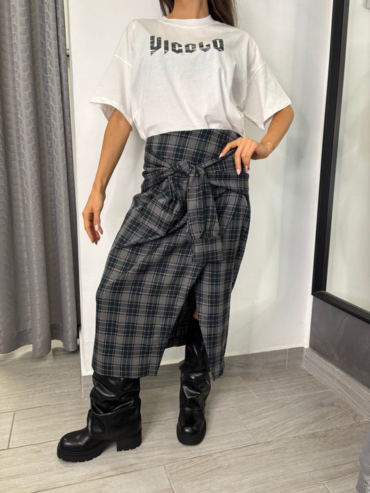 Gonna Tartan Camicia Vicolo