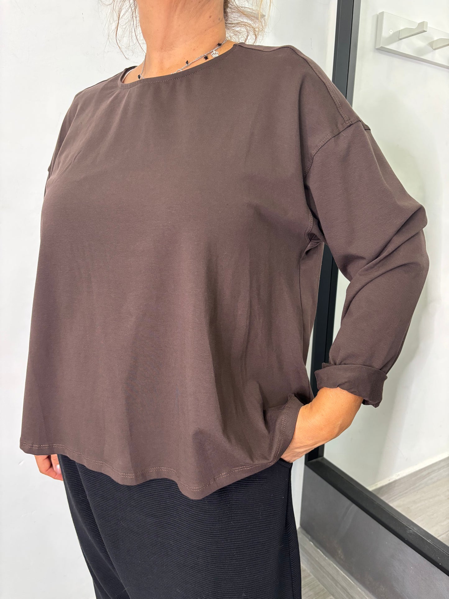 Maglia Wendy Cledy Marrone