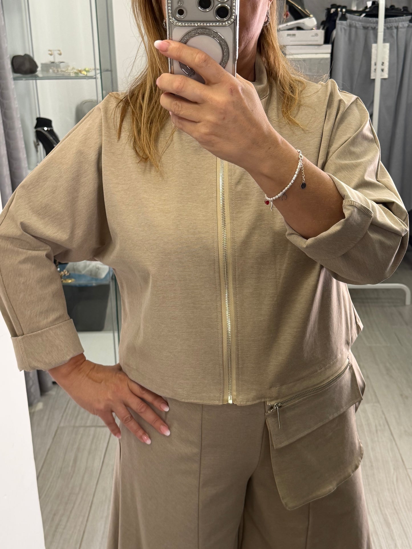 Giacca Sun Leo Beige