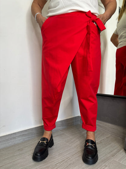 Pantalone Sun Pareo Spring Rosso
