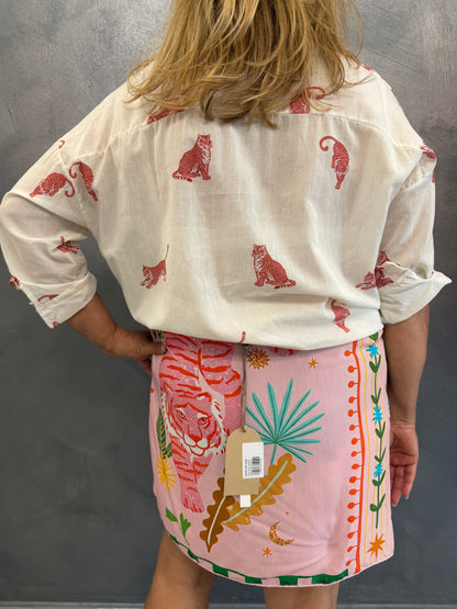 Camicia Tigre Burro