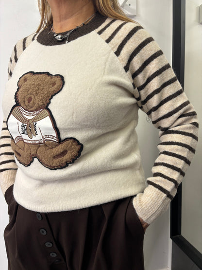 Maglione Burro Orsetto