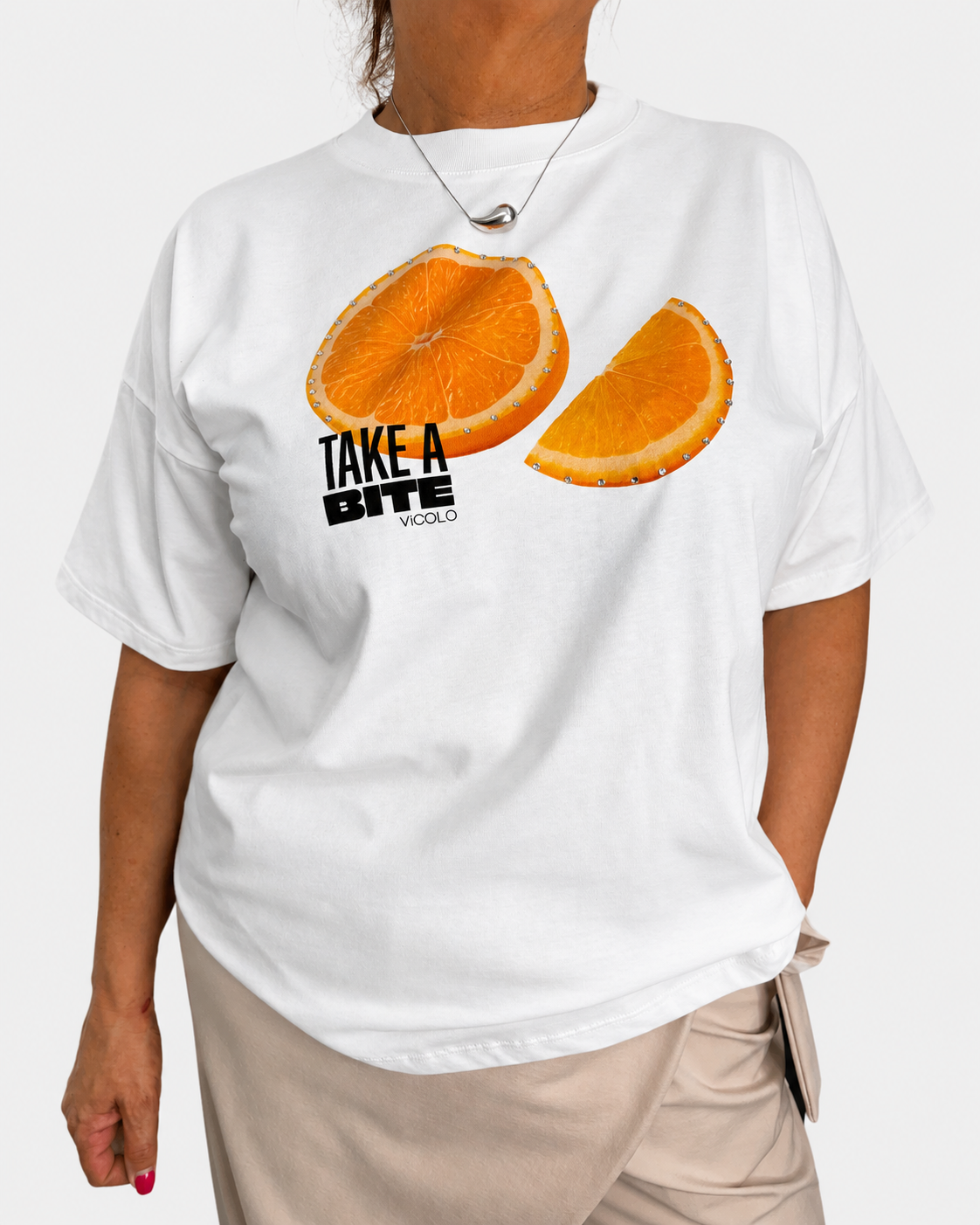 T-Shirt Arancia Vicolo